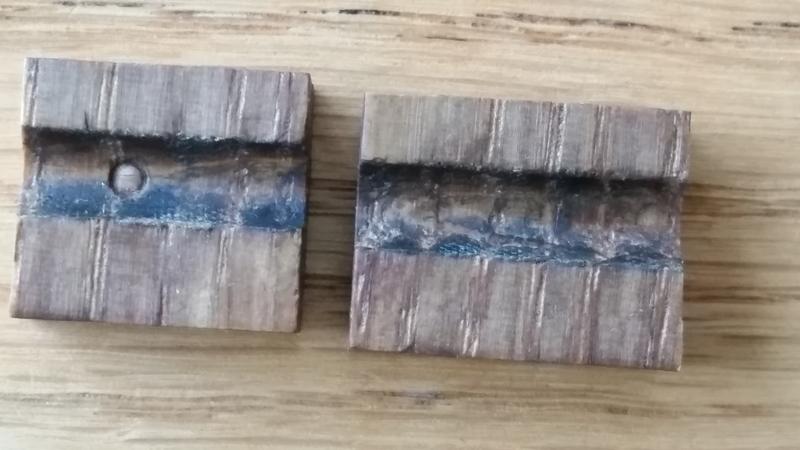 Split Collar flat open