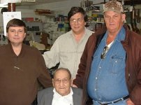 From left Me, John , My Dad  , Mr. Fred.jpg