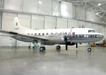 Convair T-29A, 50-0190, right in hanger x.jpg