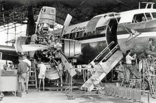 Convair 240-23, showing clamshell engine cowling, Garuda Indonesia 1951 x.jpg