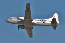 Convair C-131D Samaritan, left low in flight, 2006 x.jpg