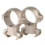 Millett Angle-Loc Scope Ring with Base Silver AL00912.JPG