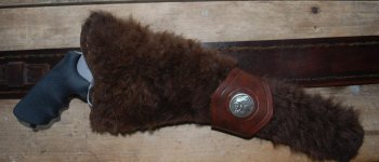 Bison hide rig for .50 S&W mag.jpg