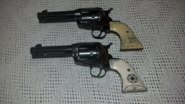 Ruger vaqueros - left side - faux ivory.jpg