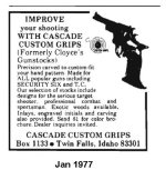 Cloyce Cascade ad 1977.JPG