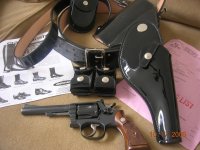 MSHP 5 inch Pre-15 with Dehners swivel holster with dees, Sam Browne belt, cartridge box and han.jpg