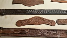 Zwiener and Rabensburg Exhibit Top of Display Case with Belts and Holster Straps 3.jpg