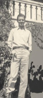 Aubrey Rabensburg at home of his parents  W. 7th Street in  Austin Texas September 1938 followin.jpg