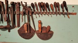 Zwiener and Rabensburg Exhibit Detail of Wooden Wall Board Upper and Lower Right Corner NJ Raben.jpg