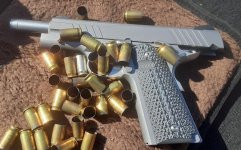savage 1911 jan 2023 pile of brass.jpg