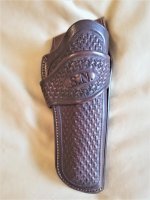 N. J. Rabensburg Holster for Stan Nelson Early 1950s Front Detail.jpg