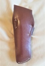 N. J Rabensburg Made Holster for Stan Nelson Early 1950s Back Detail.jpg