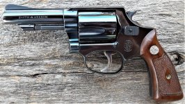 '56 3'' 55693, bright blue, 5th flat thumbpiece, lightweight barrel.jpg