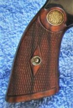 Ladysmith 6-Inch Target Overall (Right Stock Checkering Close-Up).jpg