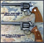 Colt OMM .38 and S&W K-38.jpg
