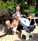 Izzie, with human for scale.jpeg
