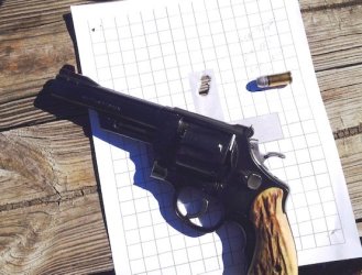 1955 and 25 yard group - lee 260fp at 1100 fps.jpg