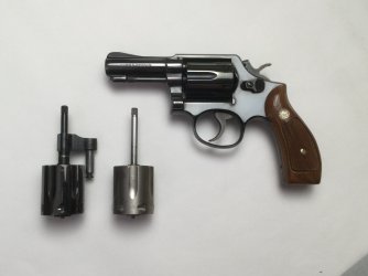 Model 13X   experimental 9mm  for the later model 547   with Cylinders.JPG