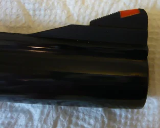 Pic B S&W 25-5 .025 inch filed off front sight note top of sight is two  planes.webp