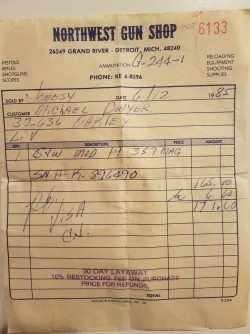 S&W Model 19-3 Receipt.webp