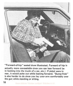 Nelson, Bruce Holster forward pic Pistolero 6-80.webp