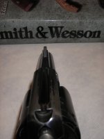 S&W M&P 3 in showing frame and front sight.JPG
