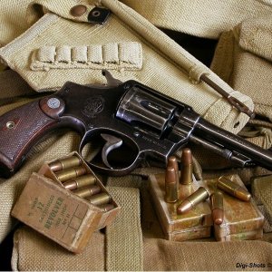 .38/200 British Service Revolver, 1 of 1200 units shipped by S&W to a freight forwarder, John Block & Co., Inc., Pier 14, North River, NYC, NY on 05-0