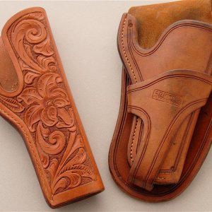 S.D. Myres M 41 holster & Texas Jockstrap K frame holster