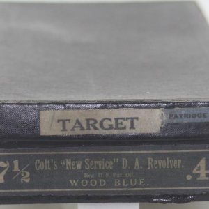 Box for Colt New Service Target 45 Colt caliber.