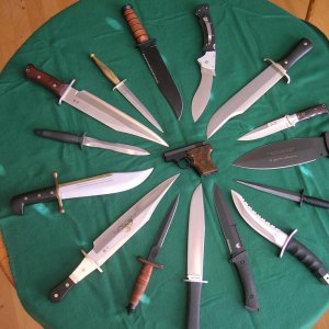 gun knife