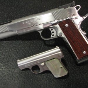 V-16 Longslide 45 Super & Bauer 25