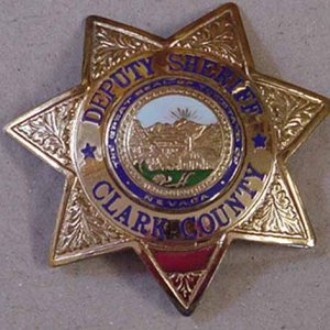 Clark County Nevada Court Bailiff badge