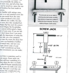 Screw jack