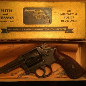 Post WWII 38 Special M&P Hand Ejector With S Serial Number Circa 1947