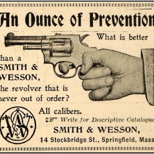 S&W Ad, Ounce of Prevention
