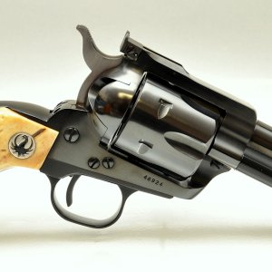 Blackhawk .44 Special by Hamilton Bowen with stag grips