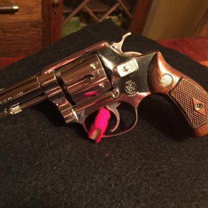 Pre M30 New I Frame 32 In Round Butt Nickel Shipped Early 1958 Close To 98%