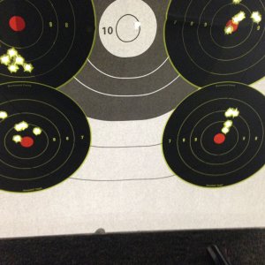 Bottom row: Six rounds, Winchester Platinum Tip 240gr bullet.