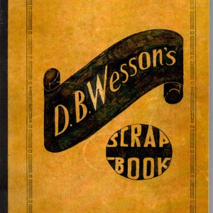 D.B.WESSON'S scrap book