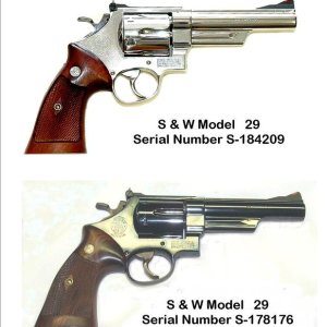 guns for Canada model 29s