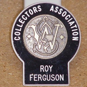 My first membership badge from early 1980's