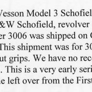 Factory letter 3006 summary