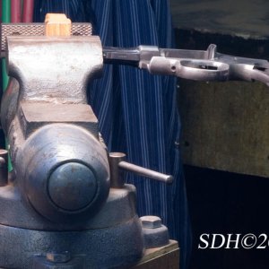 S&W 1917 frame polish