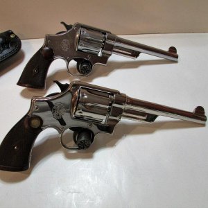 Two New Century Triple Locks in 44 Special with 6.5" Barrels