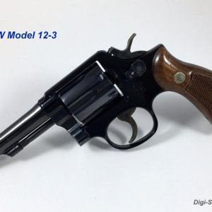 S&W Model 12-3, 4" carried by Pinkerton guard.