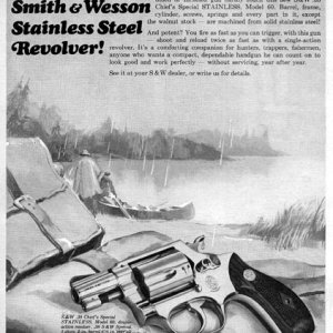 S&W advertisement,  Model 36