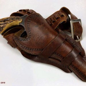 Holster stamped:  "THE GEO. TRITCH HWD'E CO DENVER, COLO"