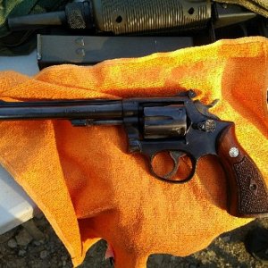 Model 48 S&W .22   maybe