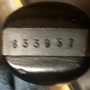 833957 butt serial number