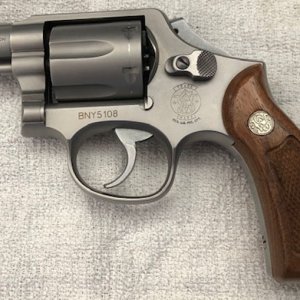 Model 64-4 marked NY-1 made for New York City PD. Shipped April 1993. Factory made double action only per NYPD specs.